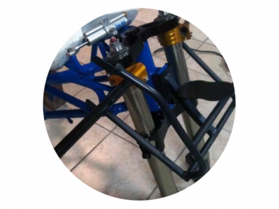 Front aluminum bracket