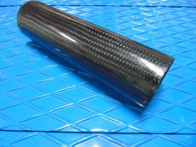 Carbon fiber 2 stroke exhaust can